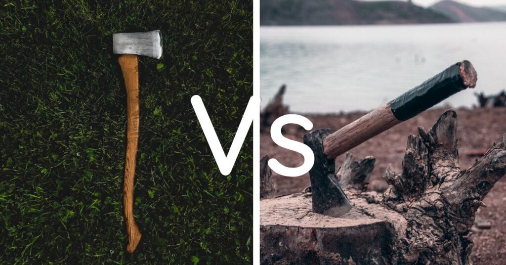 Chopping Axe Vs Splitting Axe